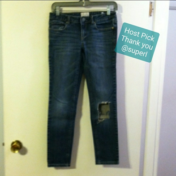 Aeropostale Distressed Skinny Jeans Petite… - Picture 4 of 7